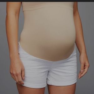 Luxe Essentials denim, Medium, White